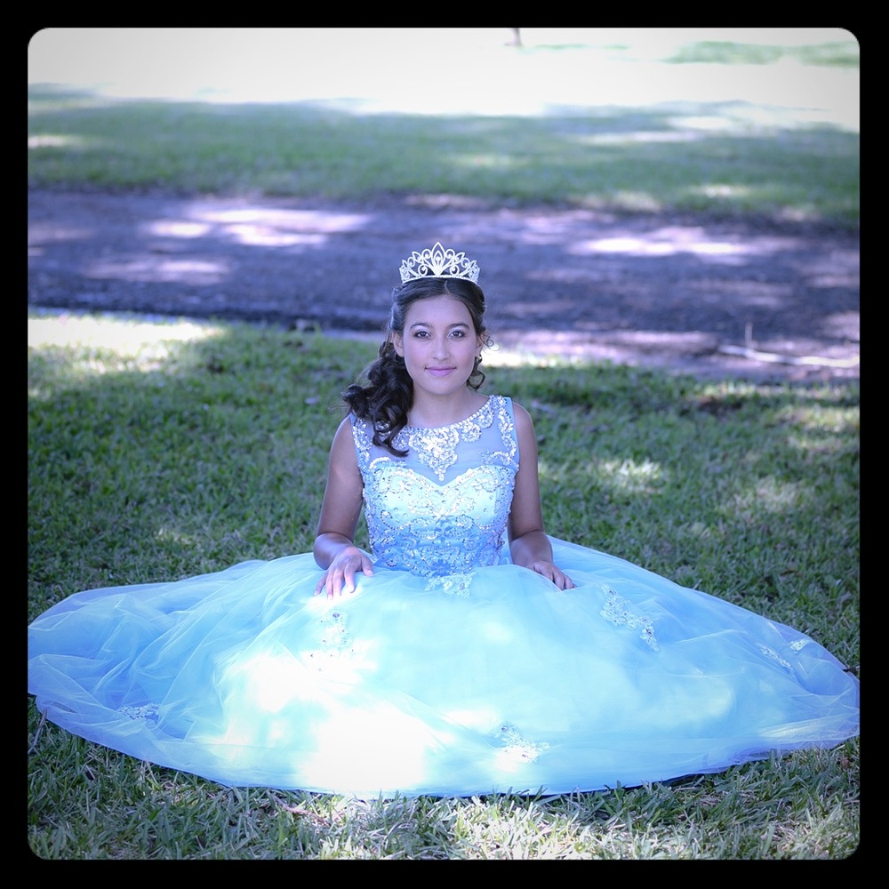 Formal Gown for Quinceañera.